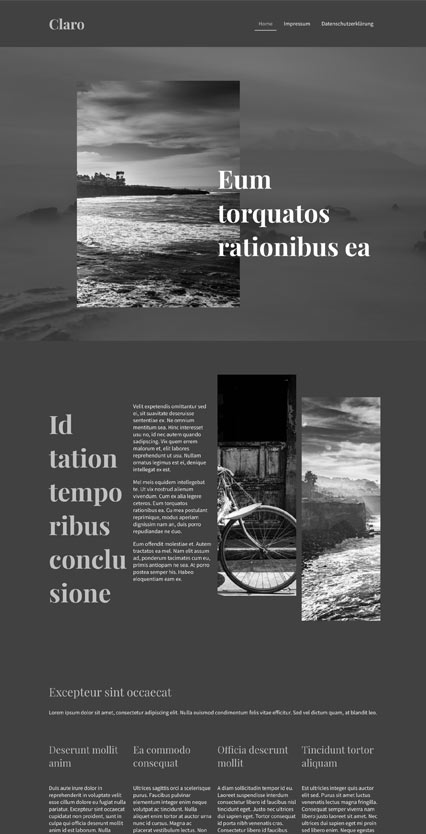 Thème sombre